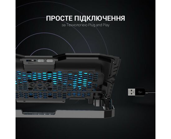 Подставка для ноутбука GamePro CP627, изображение 8 Подставка для ноутбука GamePro CP627, изображение 8