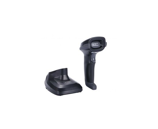 Сканер штрих-коду UKRMARK EV-B2504 2D, 433MHz, USB, IP64, stand, black (00822), зображення 2 Сканер штрих-коду UKRMARK EV-B2504 2D, 433MHz, USB, IP64, stand, black (00822), зображення 2