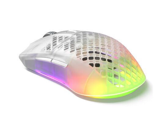 Мишка SteelSeries Aerox 3 Wireless Ghost (SS62610), зображення 2 Мишка SteelSeries Aerox 3 Wireless Ghost (SS62610), зображення 2