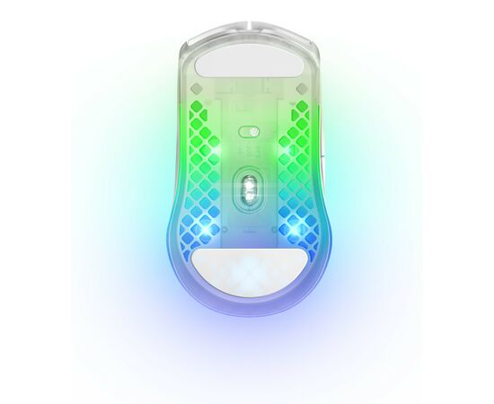 Мишка SteelSeries Aerox 3 Wireless Ghost (SS62610), зображення 3 Мишка SteelSeries Aerox 3 Wireless Ghost (SS62610), зображення 3