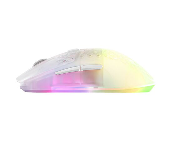 Мишка SteelSeries Aerox 3 Wireless Ghost (SS62610), зображення 4 Мишка SteelSeries Aerox 3 Wireless Ghost (SS62610), зображення 4