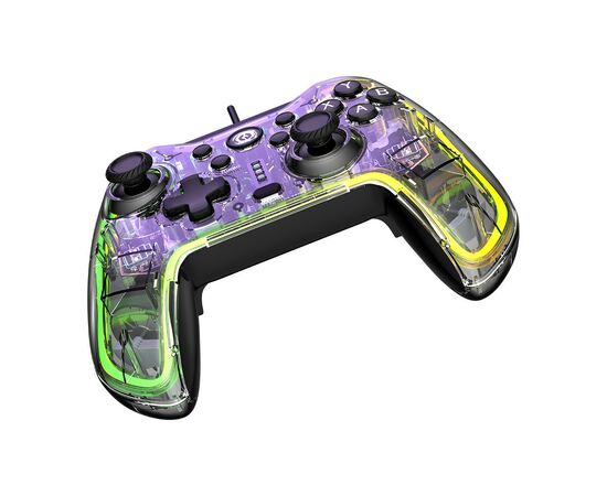 Геймпад Canyon GPW-02 Brighter Wireless RGB 5in1 iOS/Nintendo Crystal (CND-GPW02), изображение 2 Геймпад Canyon GPW-02 Brighter Wireless RGB 5in1 iOS/Nintendo Crystal (CND-GPW02), изображение 2