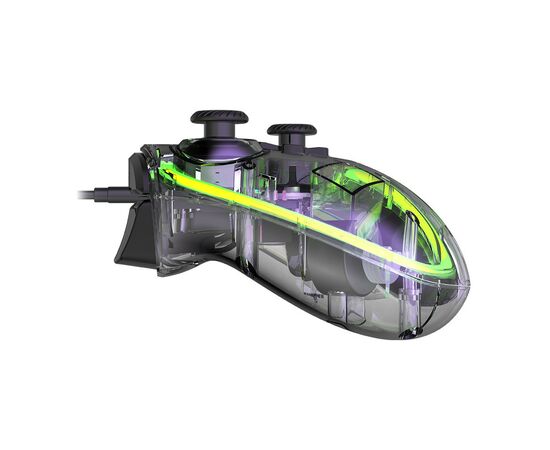 Геймпад Canyon GPW-02 Brighter Wireless RGB 5in1 iOS/Nintendo Crystal (CND-GPW02), изображение 3 Геймпад Canyon GPW-02 Brighter Wireless RGB 5in1 iOS/Nintendo Crystal (CND-GPW02), изображение 3