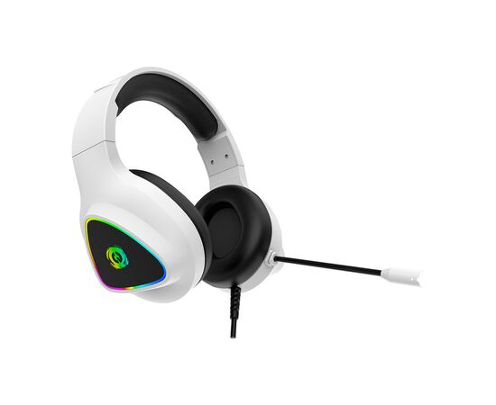 Наушники Canyon GH-6 Shadder Gaming 3.5 мм RGB White (CND-SGHS6W), изображение 2 Наушники Canyon GH-6 Shadder Gaming 3.5 мм RGB White (CND-SGHS6W), изображение 2