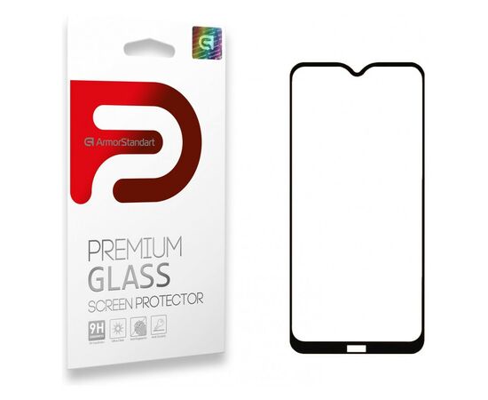 Скло захисне Armorstandart Full Glue Xiaomi Redmi 8/8A Black (ARM55970-GFG-BK)