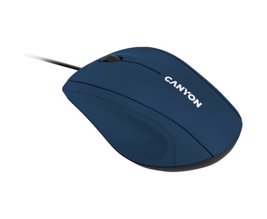 Мышка Canyon M-05 USB Blue (CNE-CMS05BL), изображение 2 Мышка Canyon M-05 USB Blue (CNE-CMS05BL), изображение 2