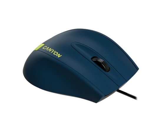 Мышка Canyon M-11 USB Blue/Yellow (CNE-CMS11BY), изображение 3 Мышка Canyon M-11 USB Blue/Yellow (CNE-CMS11BY), изображение 3