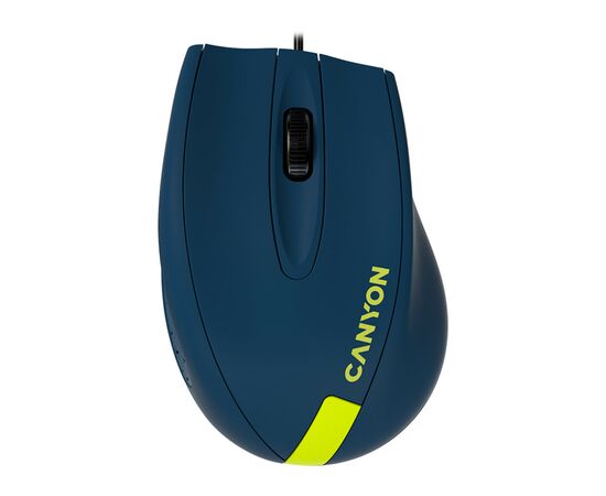 Мышка Canyon M-11 USB Blue/Yellow (CNE-CMS11BY)