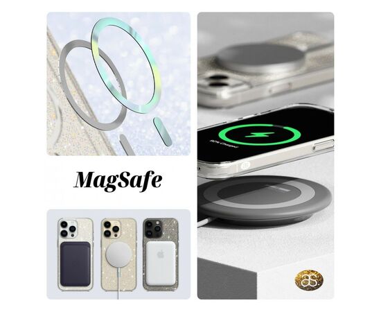 Чехол для мобильного телефона Armorstandart Glow Magsafe Apple iPhone 14 Plus Transparent (ARM69723), изображение 4