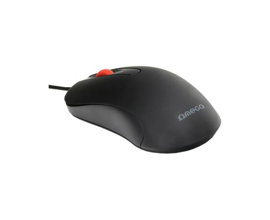 Мышка Omega OM-520 USB Black (OM0520B), изображение 2 Мышка Omega OM-520 USB Black (OM0520B), изображение 2