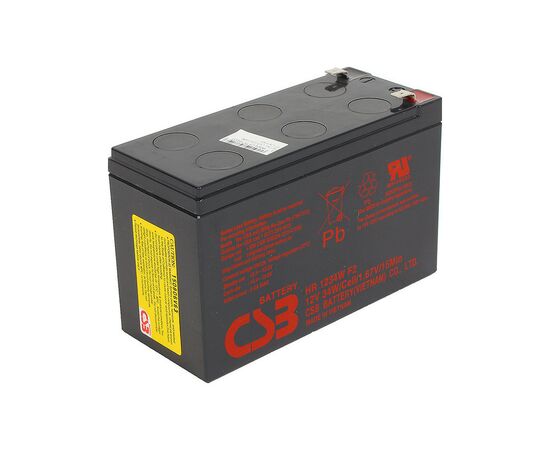 Батарея к ИБП 12В 9Ач CSB (HR1234WF2), изображение 2 Батарея к ИБП 12В 9Ач CSB (HR1234WF2), изображение 2