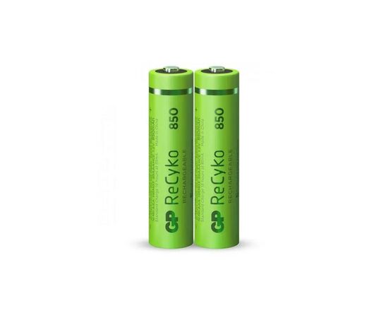 Аккумулятор Gp AAA 85AAAHC-UC2 ReCyko R03 850mAh * 2 (85AAAHCB / 4891199186615), изображение 2