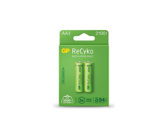 Аккумулятор AA ReCyko 2100mAh * 2 Gp (210AAHCE-EB2 / 4891199186431)