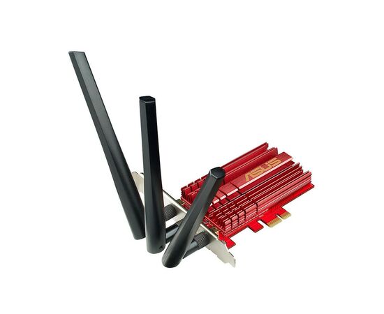 Мережева карта Wi-Fi ASUS PCE-AC68, зображення 3 Мережева карта Wi-Fi ASUS PCE-AC68, зображення 3