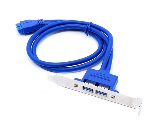 Кабель питания косичка (для системної плати), 2xUSB 3.0 Atcom (15259), изображение 2 Кабель питания косичка (для системної плати), 2xUSB 3.0 Atcom (15259), изображение 2