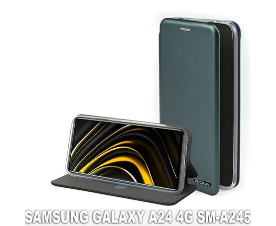 Чохол до мобільного телефона BeCover Exclusive Samsung Galaxy A24 4G SM-A245 Dark Green (710480), зображення 6