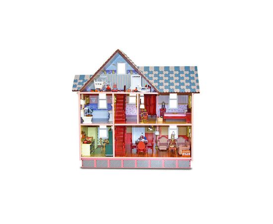 Игровой набор Melissa&Doug Викторианский Домик (MD2580), изображение 3 Игровой набор Melissa&Doug Викторианский Домик (MD2580), изображение 3