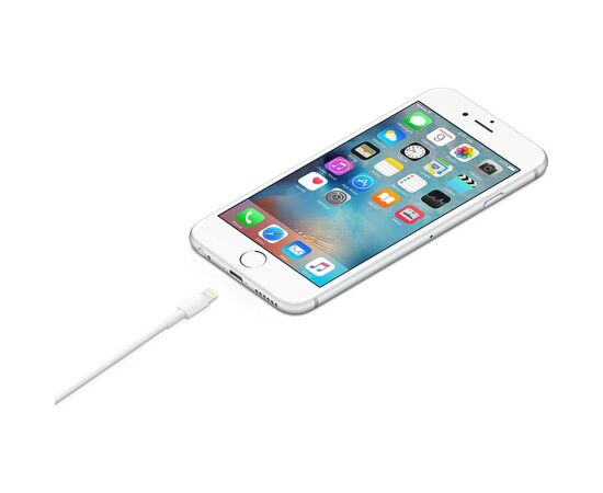 Дата кабель USB 2.0 AM to Lightning 2.0m Apple (MD819ZM/A), изображение 4 Дата кабель USB 2.0 AM to Lightning 2.0m Apple (MD819ZM/A), изображение 4