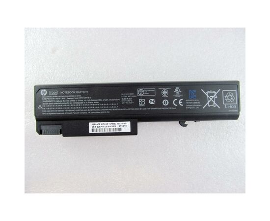 Аккумулятор для ноутбука HP ProBook 6530b HSTNN-UB69 55Wh (5100mAh) 6cell 10.8V Li-ion (A41748), изображение 2 Аккумулятор для ноутбука HP ProBook 6530b HSTNN-UB69 55Wh (5100mAh) 6cell 10.8V Li-ion (A41748), изображение 2