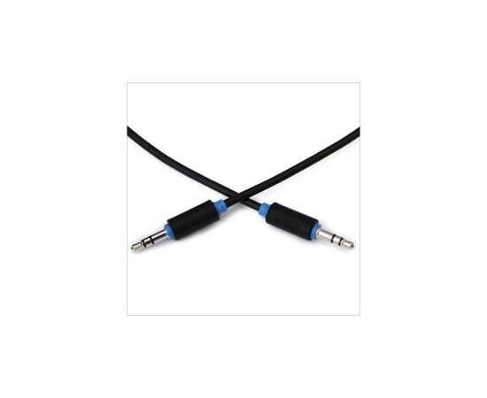 Кабель мультимедийный Jack 3.5mm папа/Jack 3.5mm папа 0.5m Prolink (PB105-0050), изображение 2 Кабель мультимедийный Jack 3.5mm папа/Jack 3.5mm папа 0.5m Prolink (PB105-0050), изображение 2