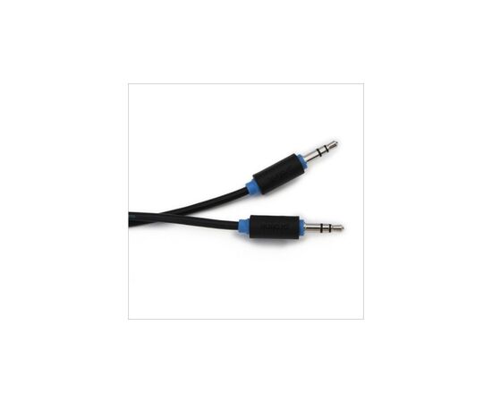Кабель мультимедийный Jack 3.5mm папа/Jack 3.5mm папа 0.5m Prolink (PB105-0050), изображение 3 Кабель мультимедийный Jack 3.5mm папа/Jack 3.5mm папа 0.5m Prolink (PB105-0050), изображение 3