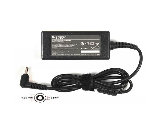 Блок питания к ноутбуку PowerPlant ASUS 220V, 33W, 19V, 1.75A (4.0*1.35mm) (AS33F4014)