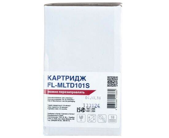 Картридж FREE Label SAMSUNG MLT-D101S (для ML-2160/ 2164/ 2165/ 2168, SCX-3400) (FL-MLTD101S), изображение 3 Картридж FREE Label SAMSUNG MLT-D101S (для ML-2160/ 2164/ 2165/ 2168, SCX-3400) (FL-MLTD101S), изображение 3