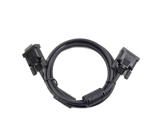 Кабель мультимедийный DVI to DVI 24+1pin, 1.8m Cablexpert (CC-DVI2-BK-6), изображение 2 Кабель мультимедийный DVI to DVI 24+1pin, 1.8m Cablexpert (CC-DVI2-BK-6), изображение 2