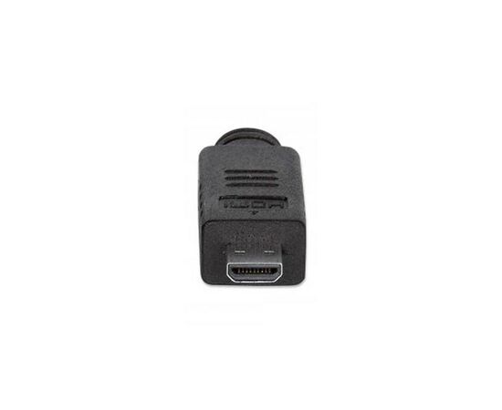 Кабель мультимедийный HDMI A to HDMI D (micro), 2.0m Manhattan (324427), изображение 4 Кабель мультимедийный HDMI A to HDMI D (micro), 2.0m Manhattan (324427), изображение 4