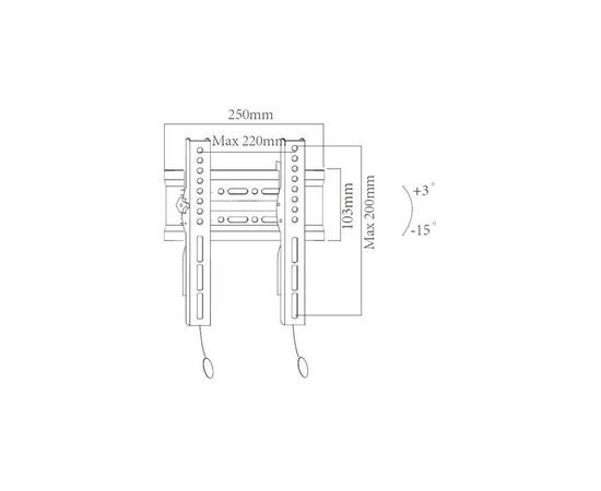 Кронштейн X-Digital STEEL ST215 Black, изображение 2 Кронштейн X-Digital STEEL ST215 Black, изображение 2