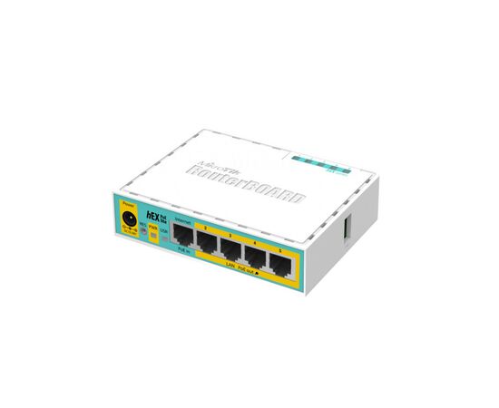 Маршрутизатор Mikrotik hEX PoE lite (RB750UPr2), зображення 2 Маршрутизатор Mikrotik hEX PoE lite (RB750UPr2), зображення 2