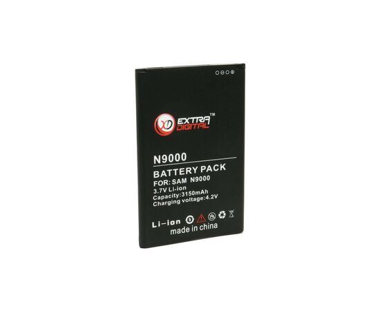 Аккумуляторная батарея для телефона Extradigital Samsung SM-N9000 Galaxy Note 3 (BMS1148), изображение 2 Аккумуляторная батарея для телефона Extradigital Samsung SM-N9000 Galaxy Note 3 (BMS1148), изображение 2