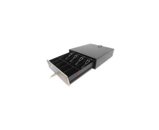 Денежный ящик HPC System HPC-13S-3P Bk 12V, изображение 2 Денежный ящик HPC System HPC-13S-3P Bk 12V, изображение 2