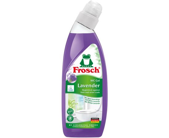 Засіб для чищення унітазу Frosch Лаванда 750 мл (4009175118356/4009175142740)