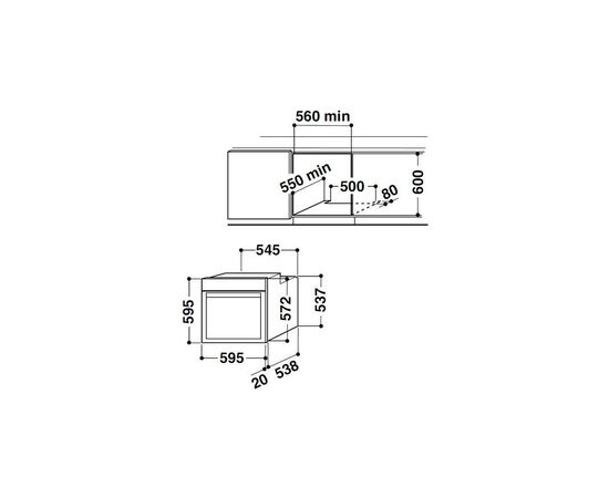 Духовой шкаф Whirlpool AKP 461 NB (AKP461NB), изображение 2 Духовой шкаф Whirlpool AKP 461 NB (AKP461NB), изображение 2