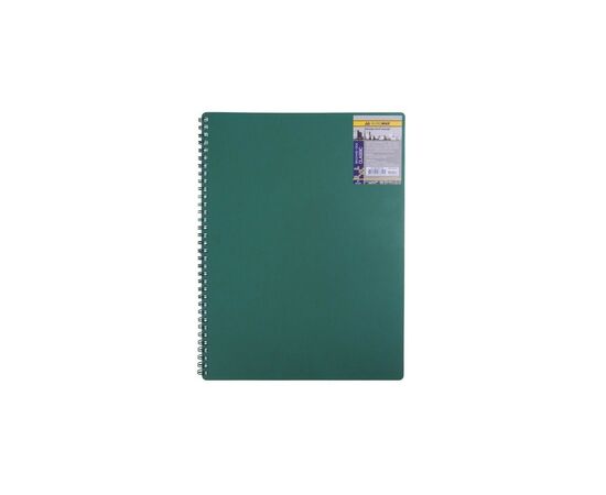 Блокнот Buromax spiral side, А6, 80sheets, CLASSIC, square, green (BM.2589-004)