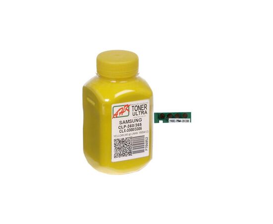 Тонер SAMSUNG CLP-360/365/CLX 3300/3305 Yellow + chip AHK (1505416)