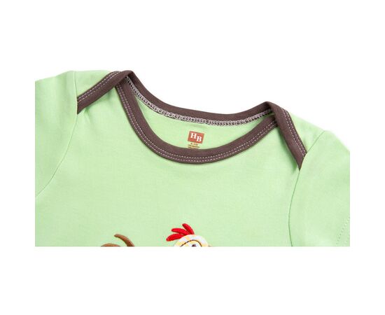 Набор детской одежды Luvable Friends из бамбука с рисунком животных зеленый для мальчиков (68353.3-6.G), изображение 4 Набор детской одежды Luvable Friends из бамбука с рисунком животных зеленый для мальчиков (68353.3-6.G), изображение 4