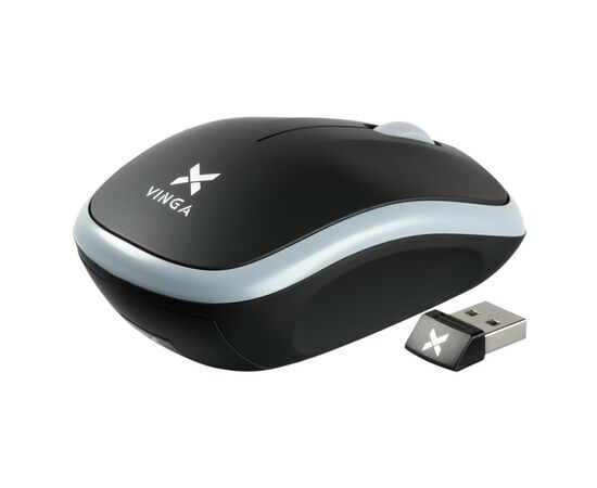 Мышка Vinga MSW-906 black - gray, изображение 2 Мышка Vinga MSW-906 black - gray, изображение 2