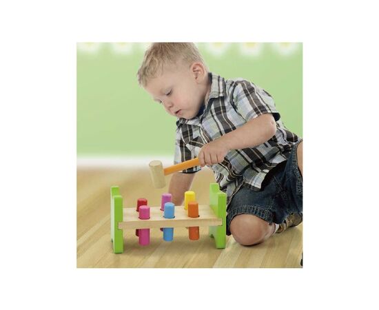 Развивающая игрушка Viga Toys Забей гвоздик (50827VG), изображение 3 Развивающая игрушка Viga Toys Забей гвоздик (50827VG), изображение 3