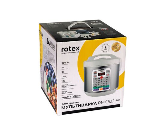 Мультиварка Rotex RMC 532-W (RMC532-W), изображение 8 Мультиварка Rotex RMC 532-W (RMC532-W), изображение 8