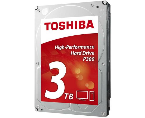 Жесткий диск 3.5" 3TB Toshiba (HDWD130UZSVA), изображение 2 Жесткий диск 3.5" 3TB Toshiba (HDWD130UZSVA), изображение 2