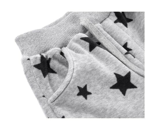 Набор детской одежды Breeze велюровый с вертолетом и штанишками в звездочку (8113-74/B-gray), изображение 4 Набор детской одежды Breeze велюровый с вертолетом и штанишками в звездочку (8113-74/B-gray), изображение 4