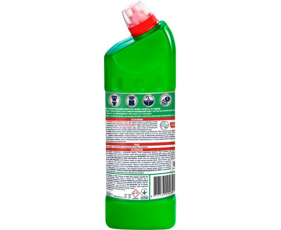 Жидкость для чистки ванн Domestos Хвойная Свежесть 1 л (8717163094891), изображение 2