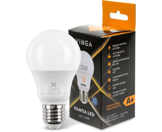 Лампочка Vinga VL-A60E27-103L