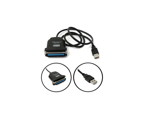 Кабель для передачи данных Dynamode USB to LPT 1.8m (USB2.0-to-Parallel), изображение 3 Кабель для передачи данных Dynamode USB to LPT 1.8m (USB2.0-to-Parallel), изображение 3