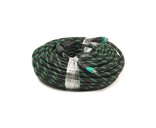 Кабель мультимедийный HDMI to HDMI 30.0m PowerPlant (KD00AS1297), изображение 2 Кабель мультимедийный HDMI to HDMI 30.0m PowerPlant (KD00AS1297), изображение 2