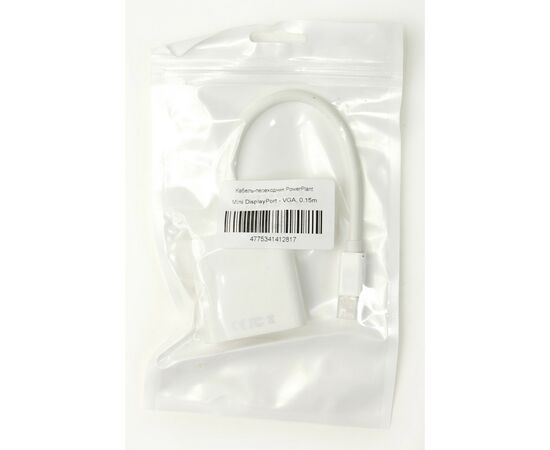 Перехідник mini DisplayPort to VGA PowerPlant (KD00AS1281), зображення 4 Перехідник mini DisplayPort to VGA PowerPlant (KD00AS1281), зображення 4