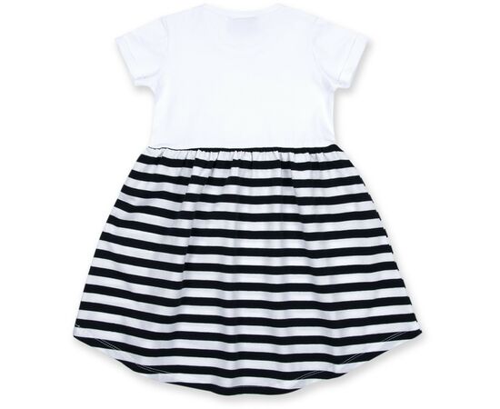 Платье Breeze с юбкой в полосочку (8753-92G-white), изображение 2 Платье Breeze с юбкой в полосочку (8753-92G-white), изображение 2
