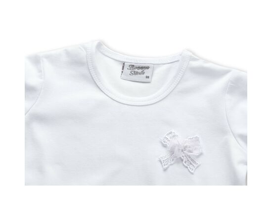 Платье Breeze с юбкой в полосочку (8753-92G-white), изображение 3 Платье Breeze с юбкой в полосочку (8753-92G-white), изображение 3